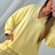 Conjunto Fato de Treino amarelo