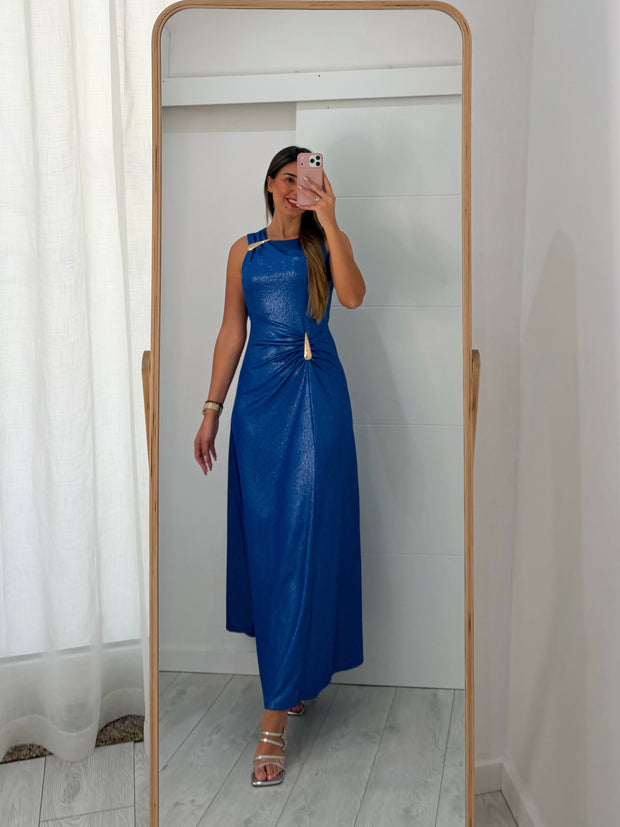 Vestido Cerimónia azulão