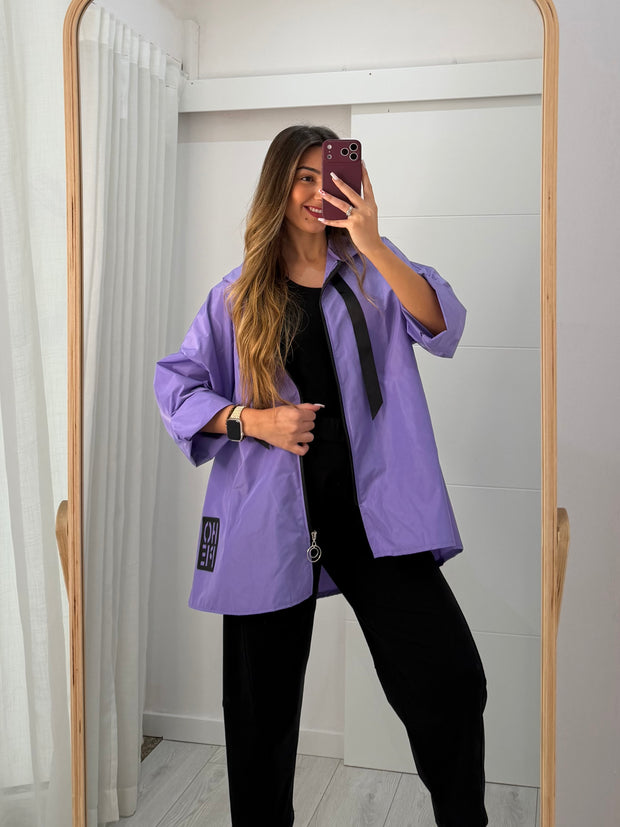 PARKA curta Hope Lilás