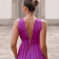 Vestido cerimónia - rosa