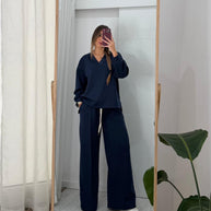 Conjunto Fato de Treino Azul Marinho