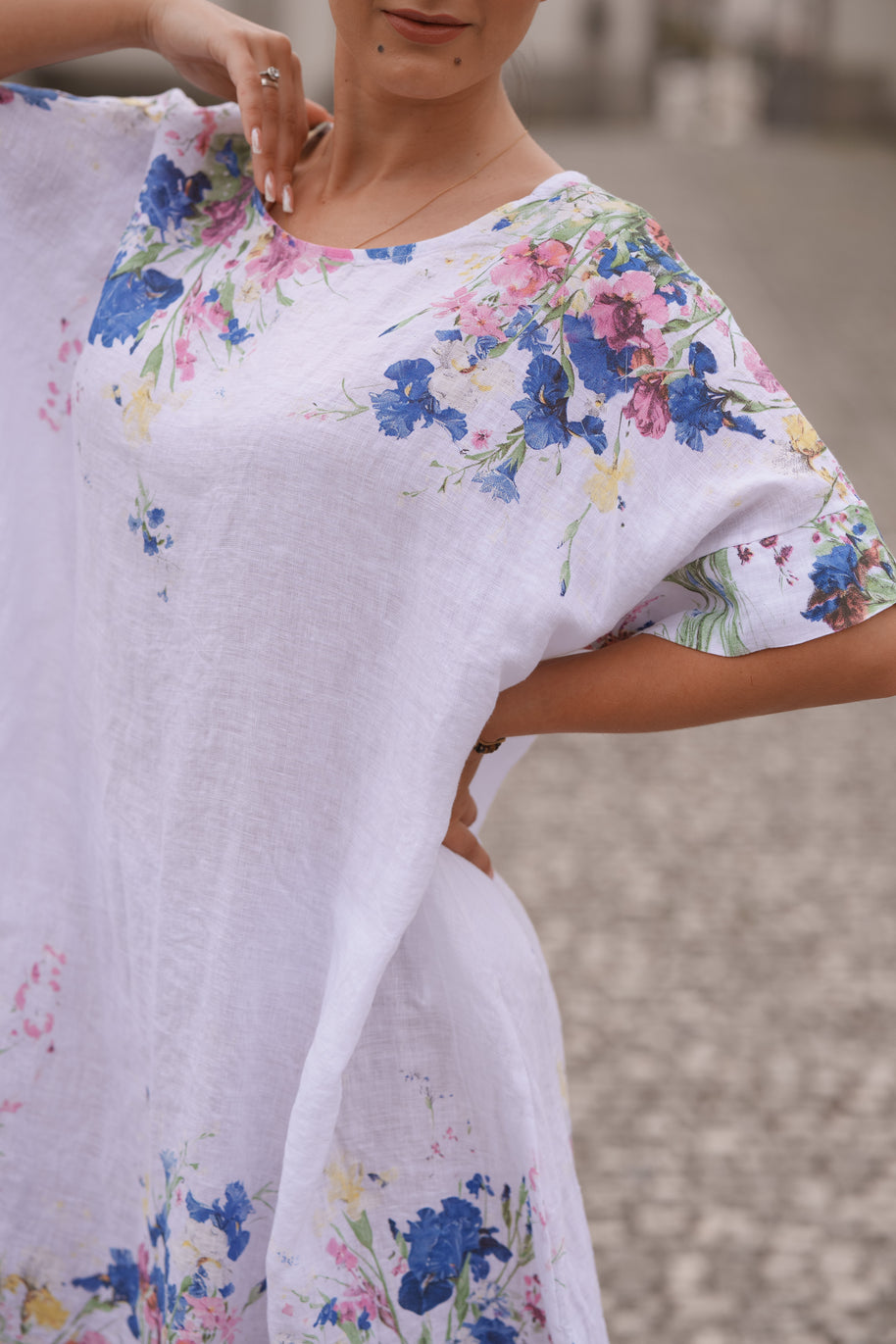 Vestido 100% linho