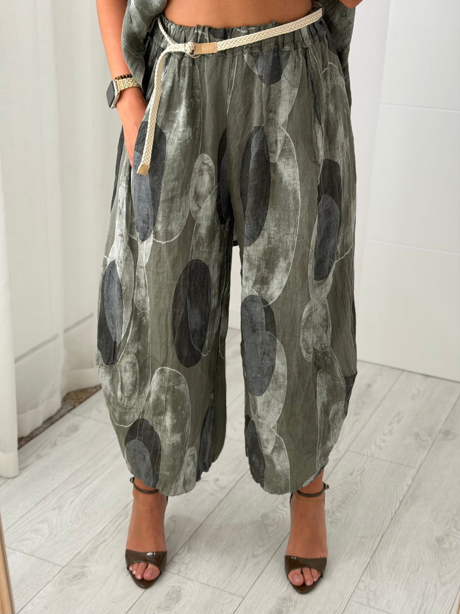Conjunto 100% linho