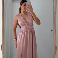 Vestido Fluido rosa