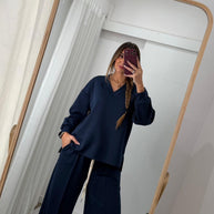 Conjunto Fato de Treino Azul Marinho