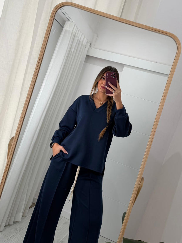 Conjunto Fato de Treino Azul Marinho