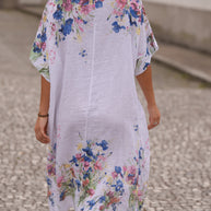 Vestido 100% linho