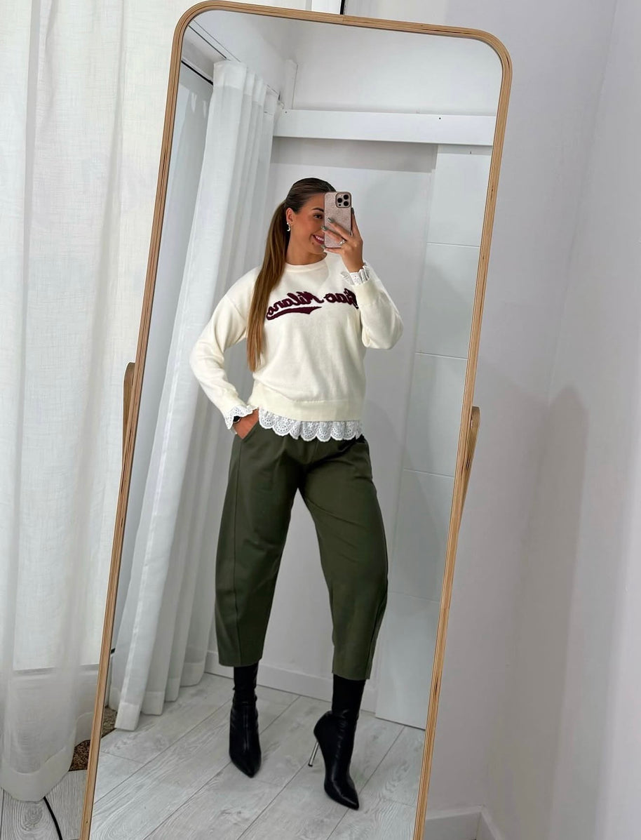 Calça Best Seller verde kaki