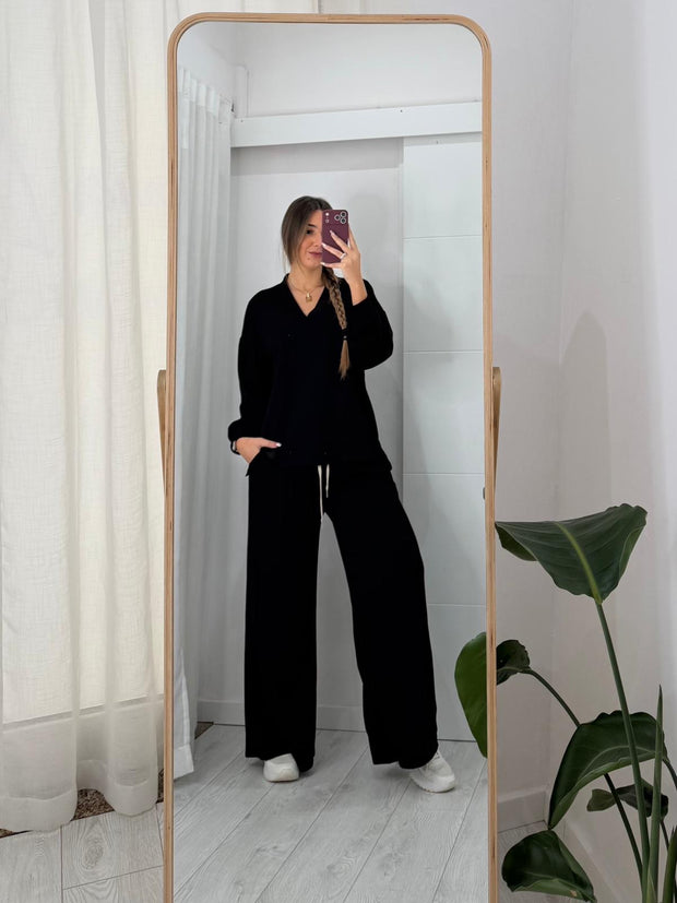 Conjunto Fato de Treino Preto