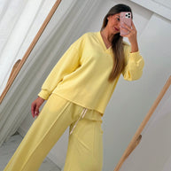 Conjunto Fato de Treino amarelo