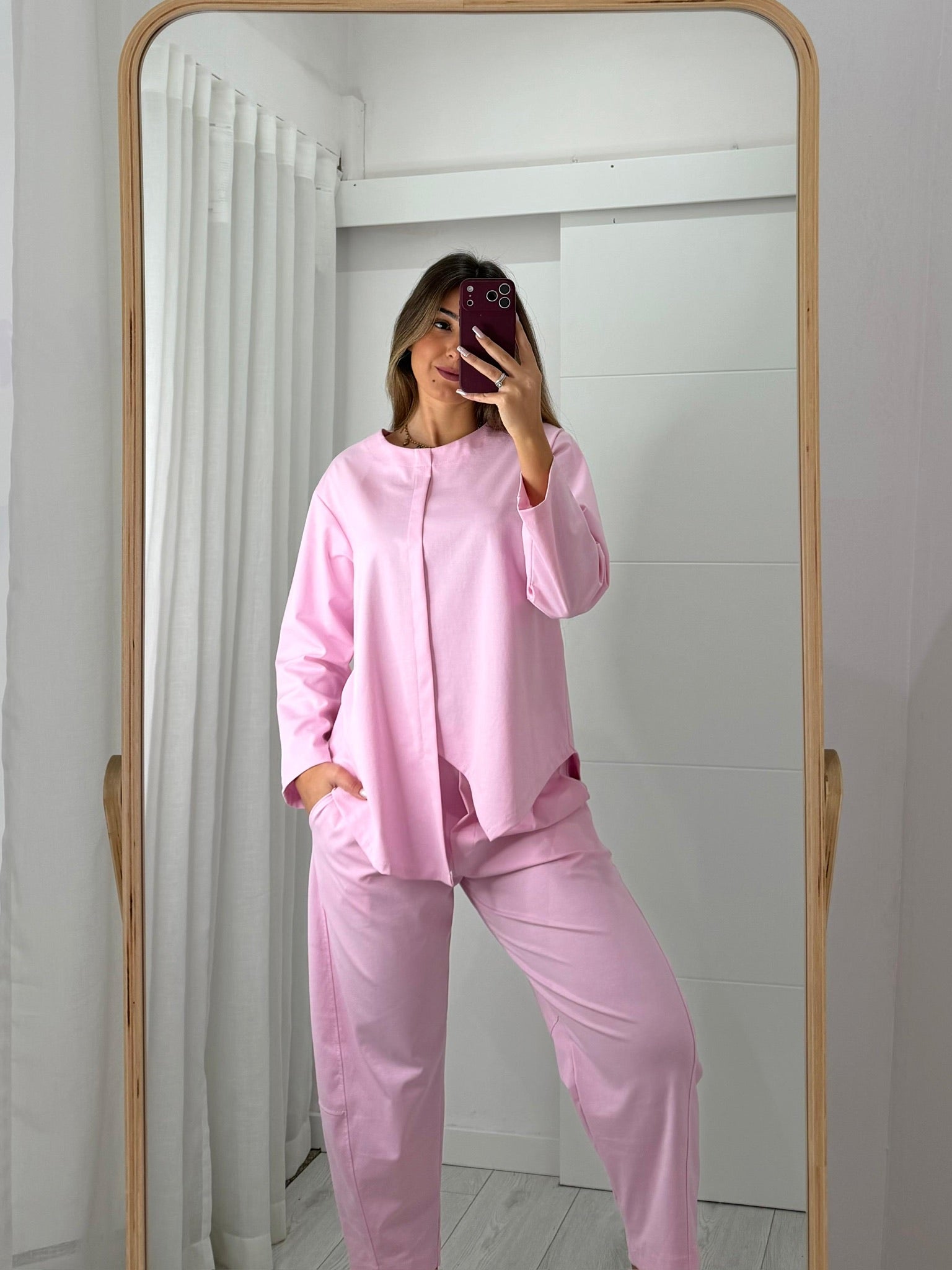 Conjunto Assimétrico Rosa
