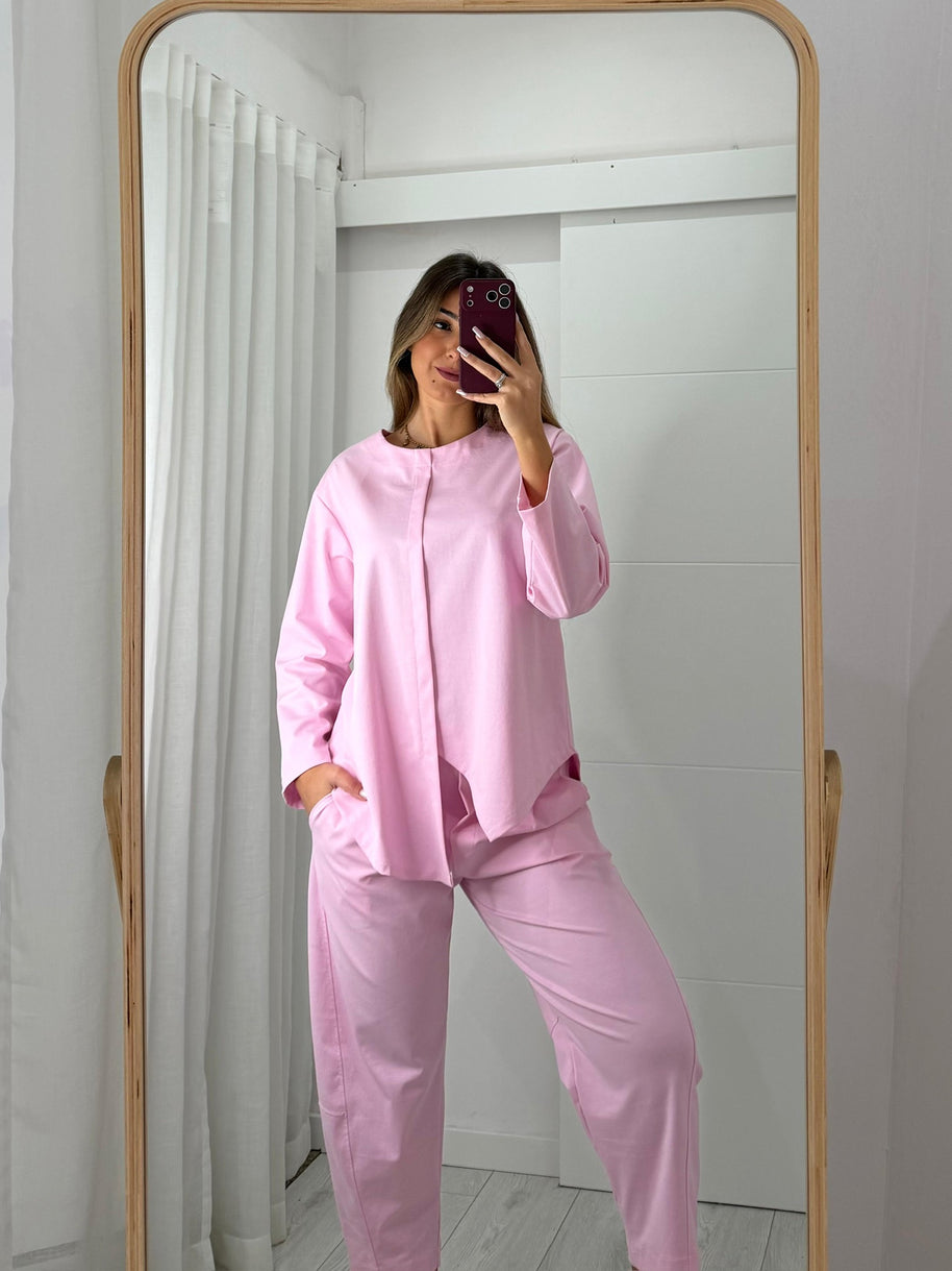 Conjunto Assimétrico Rosa