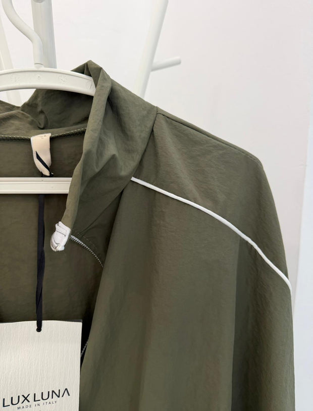Casaco Desportivo Lux Luna Verde Kaki