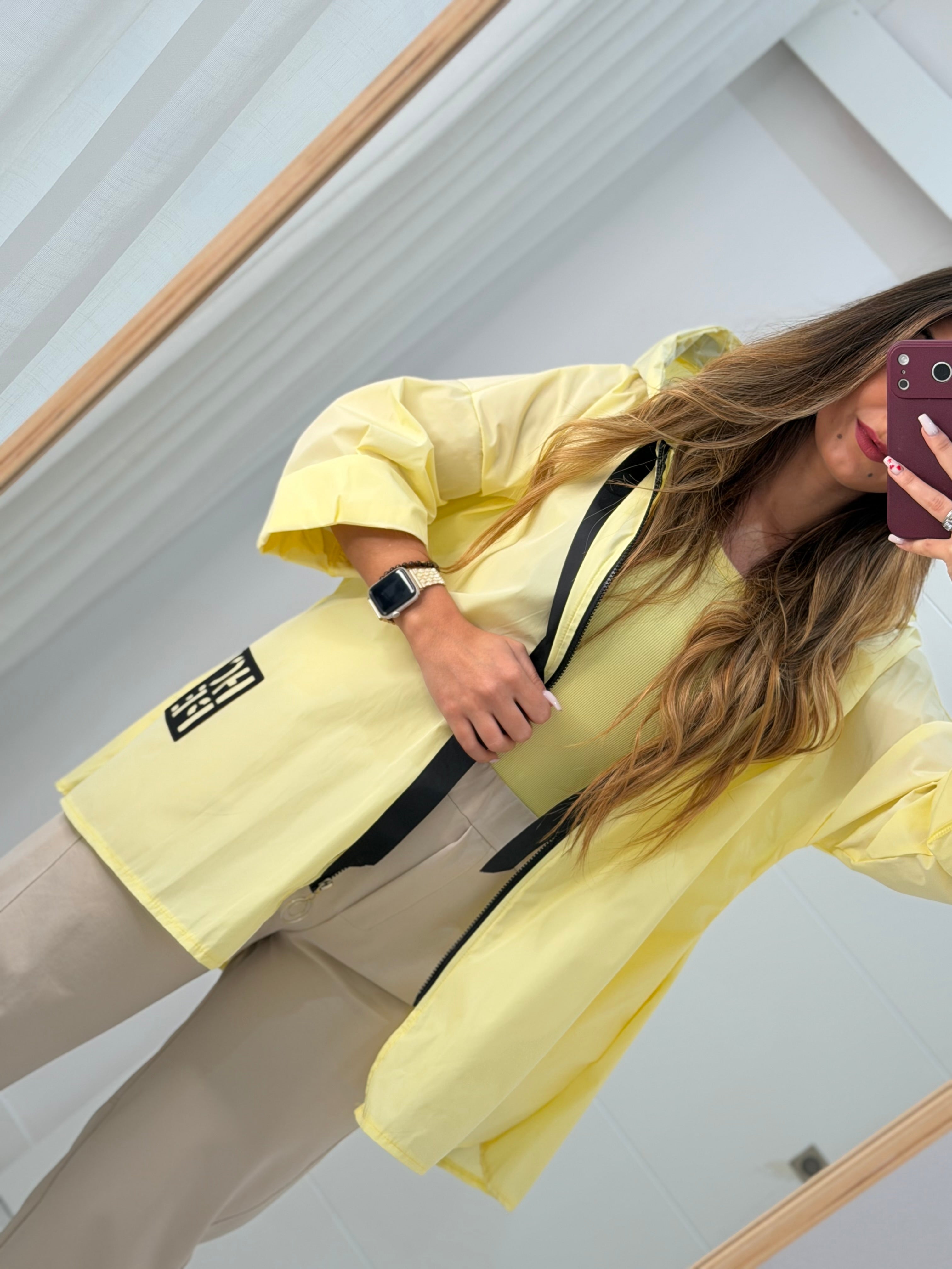 PARKA Curta Hope amarelo bebé