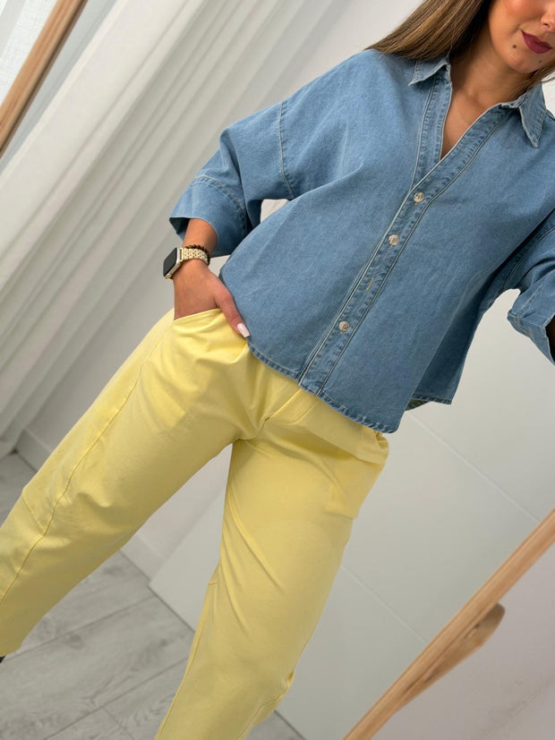 Calça Best Seller Amarela