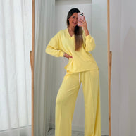 Conjunto Fato de Treino amarelo