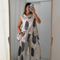 Conjunto 100% linho