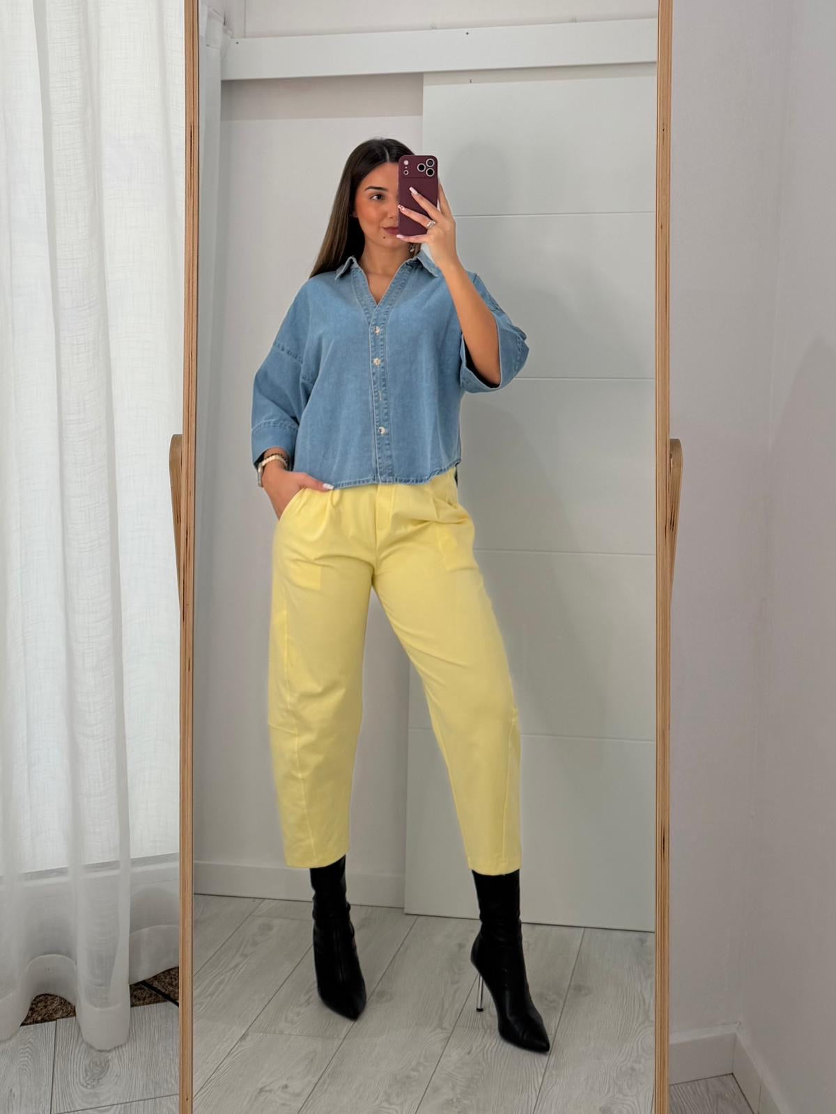 Calça Best Seller Amarela