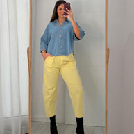 Calça Best Seller Amarela