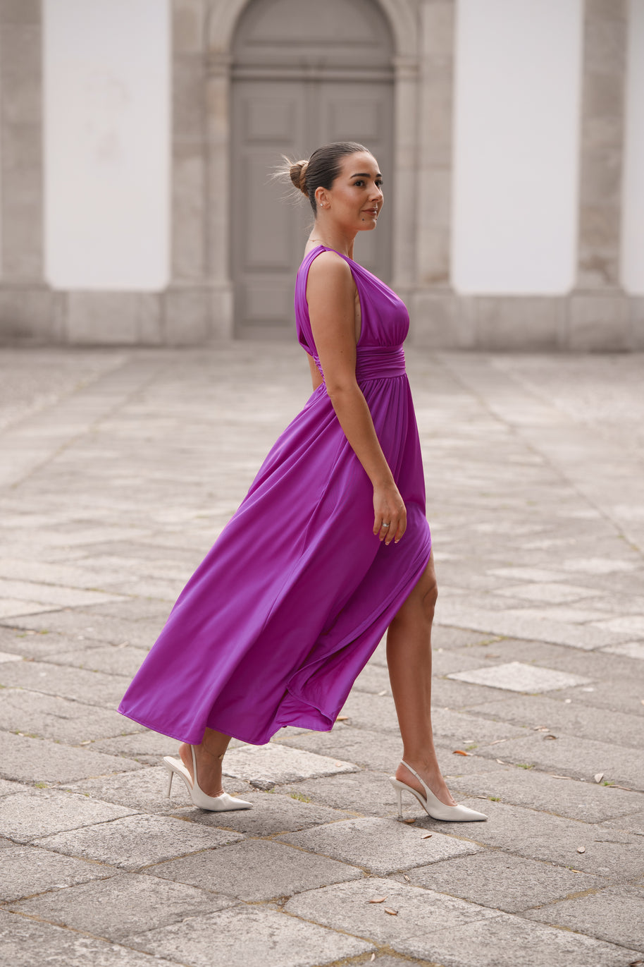Vestido cerimónia - rosa