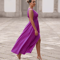 Vestido cerimónia - rosa