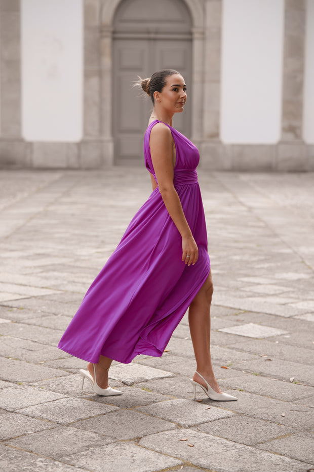Vestido cerimónia - rosa