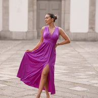 Vestido cerimónia - rosa