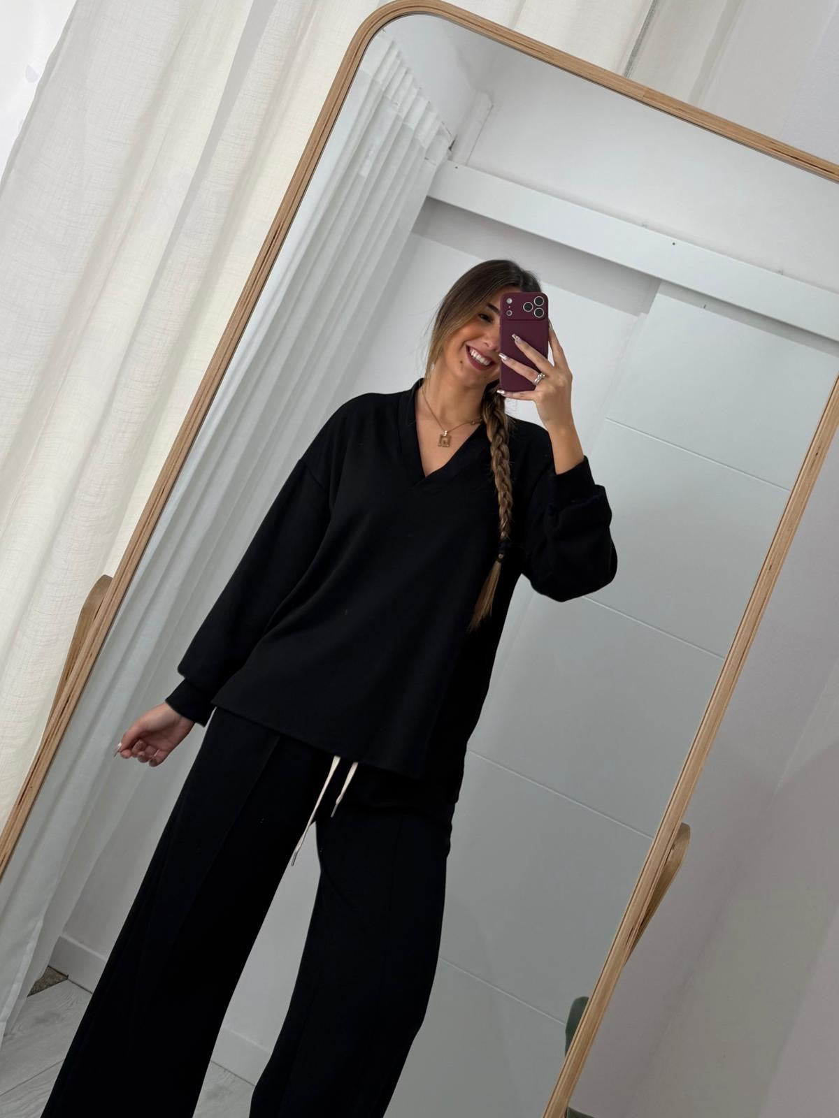 Conjunto Fato de Treino Preto