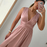 Vestido Fluido rosa