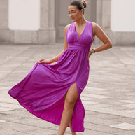 Vestido cerimónia - rosa