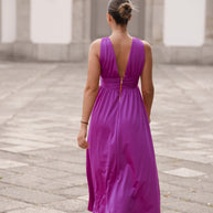 Vestido cerimónia - rosa