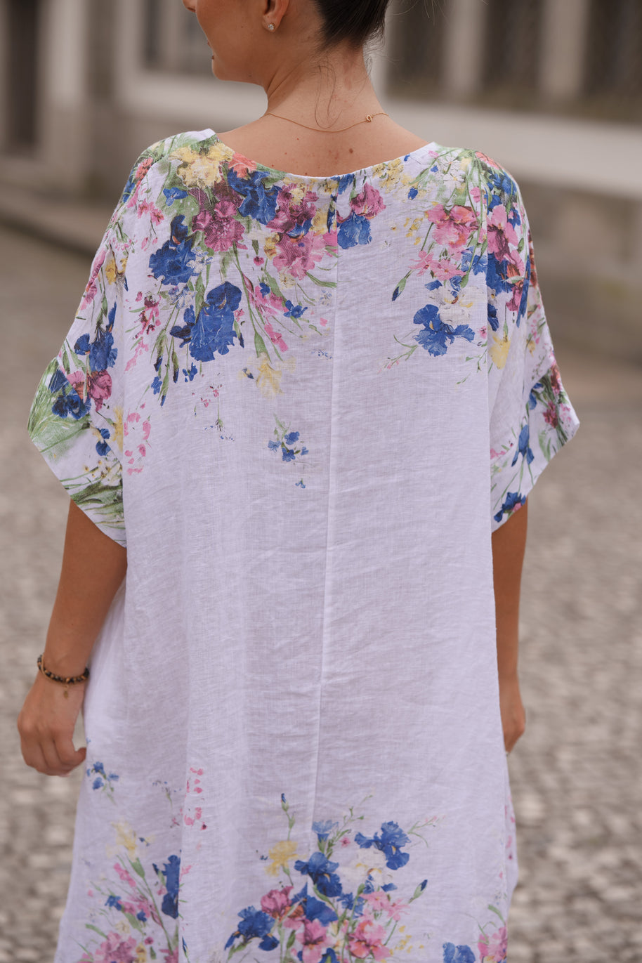 Vestido 100% linho
