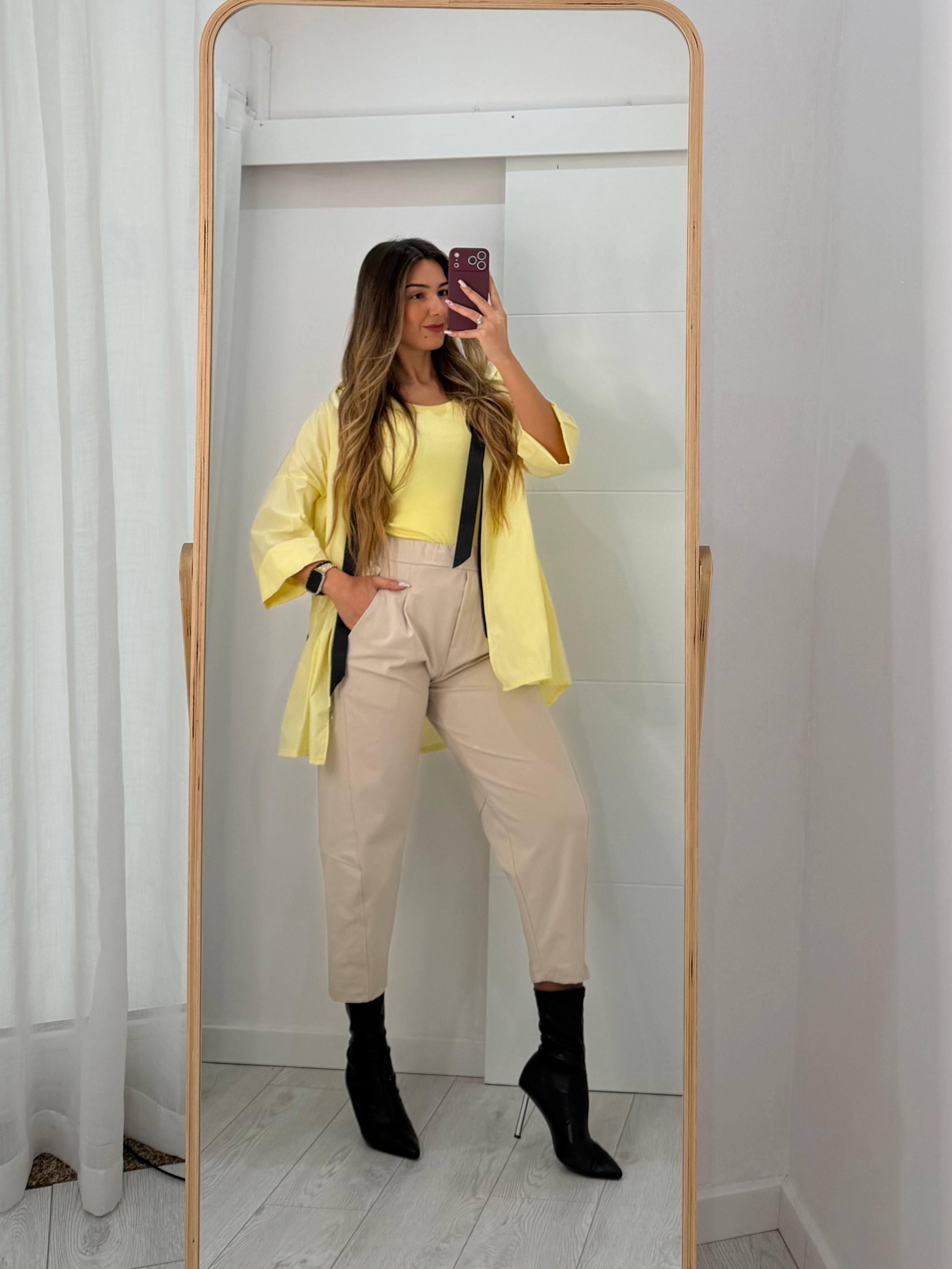 PARKA Curta Hope amarelo bebé