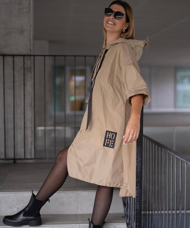 Parka comprida Hope camel