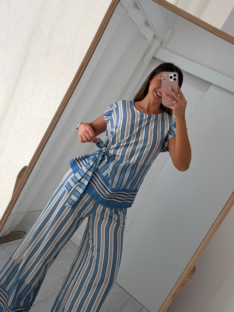 Conjunto riscas | com pormenores
