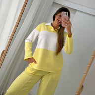 Conjunto com polo - toque macio
