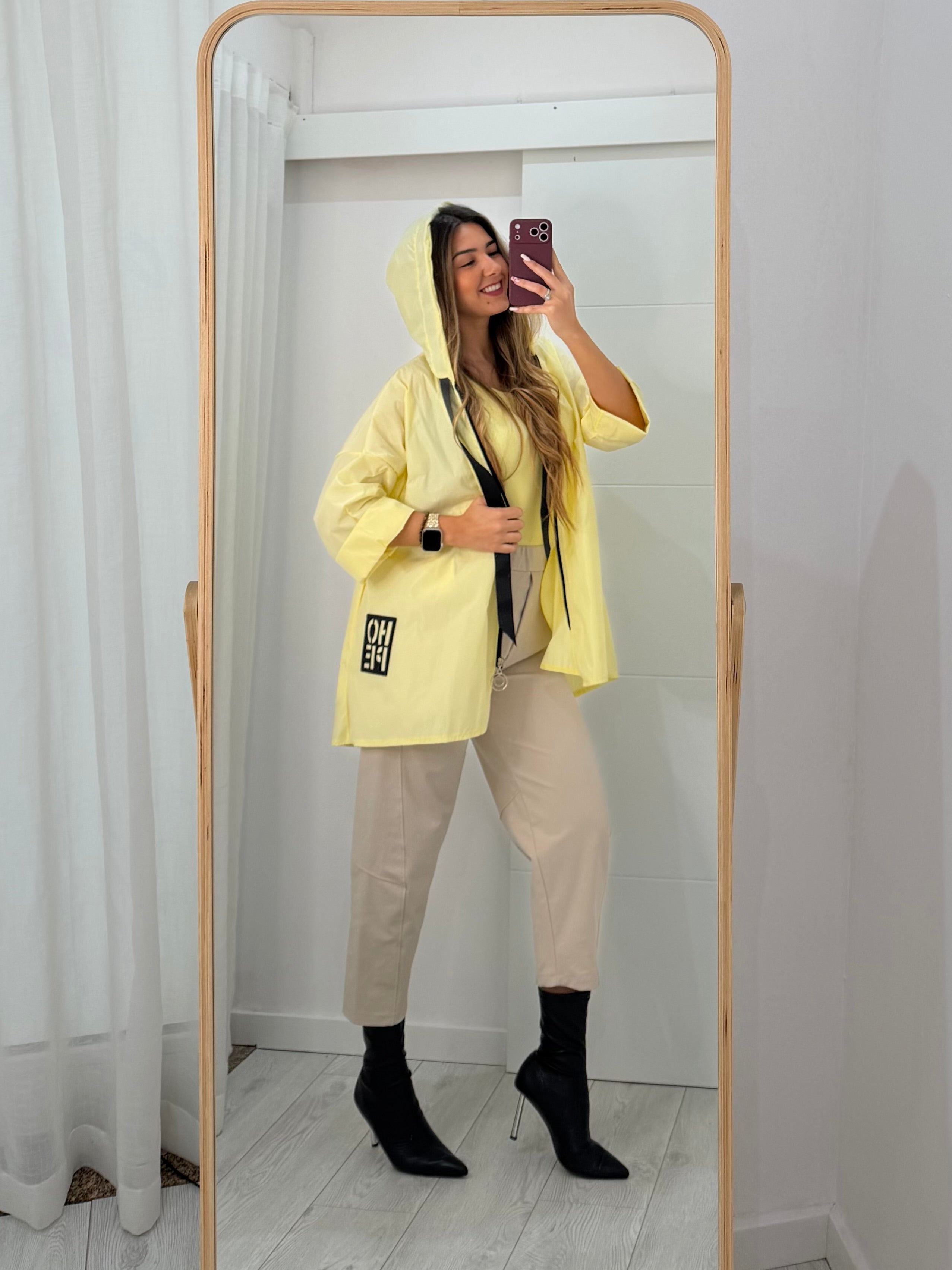 PARKA Curta Hope amarelo bebé