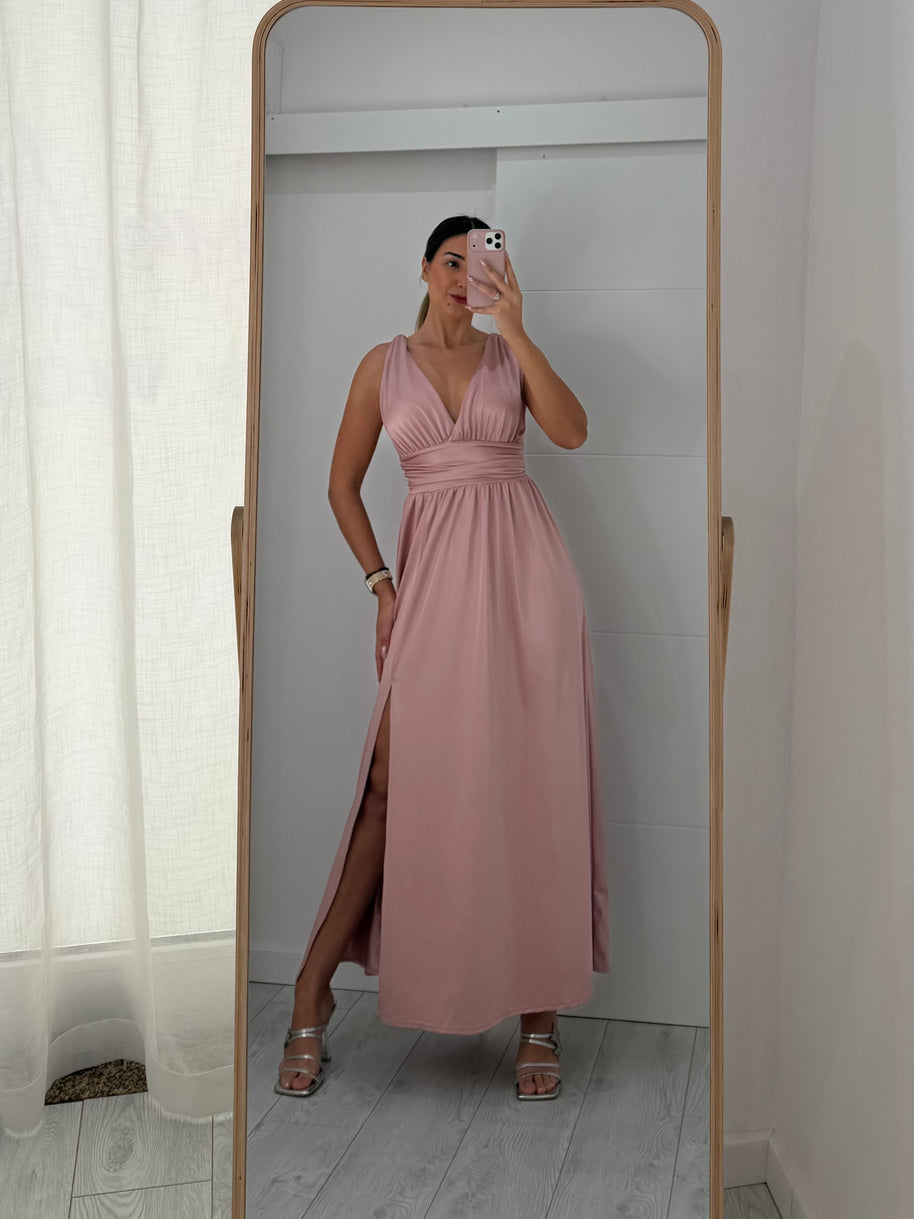Vestido Fluido rosa