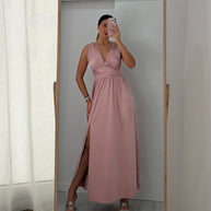 Vestido Fluido rosa