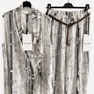 Conjunto 100% linho - desenhos