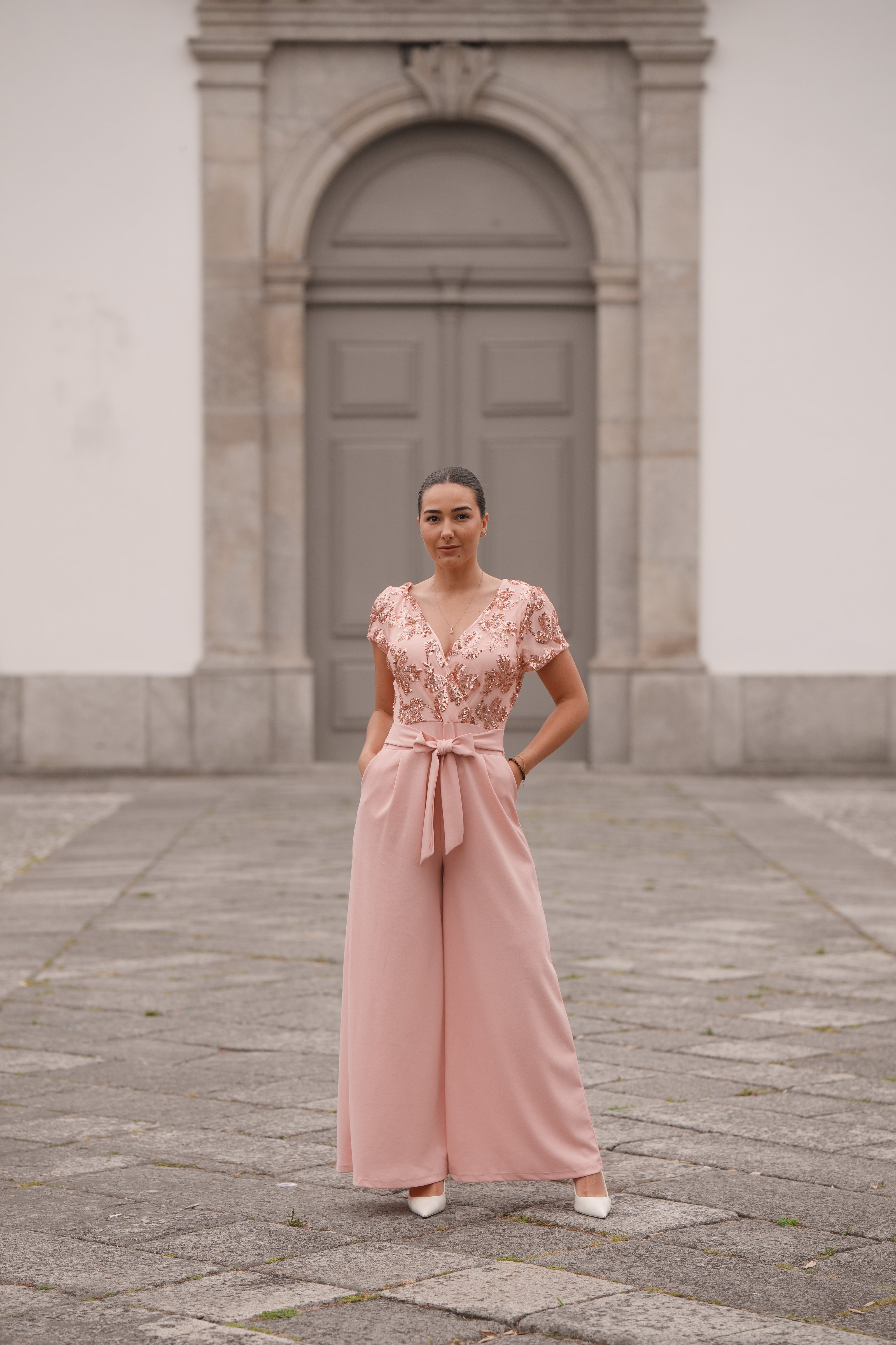 Macacão cerimonial - rosa