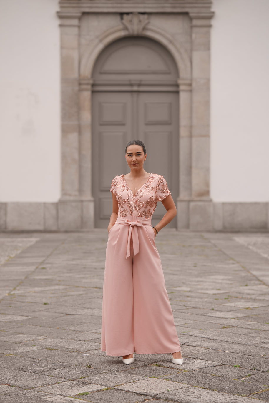 Macacão cerimonial - rosa