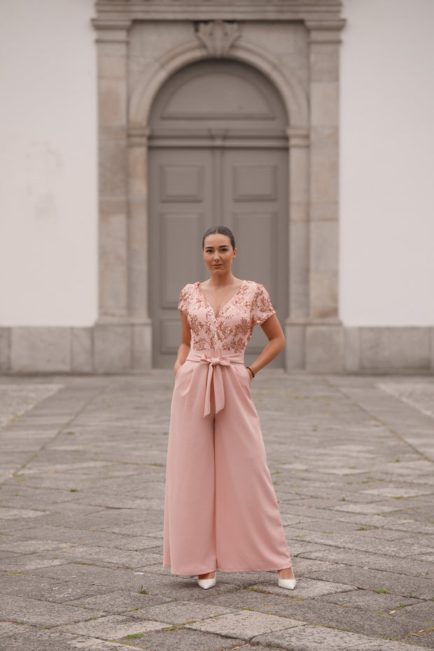 Macacão cerimonial - rosa