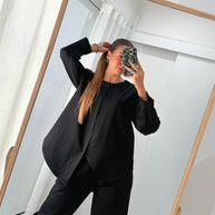 Conjunto Assimétrico Preto