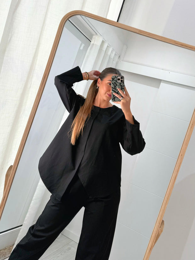 Conjunto Assimétrico Preto