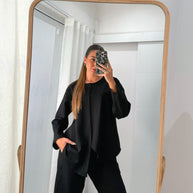 Conjunto Assimétrico Preto