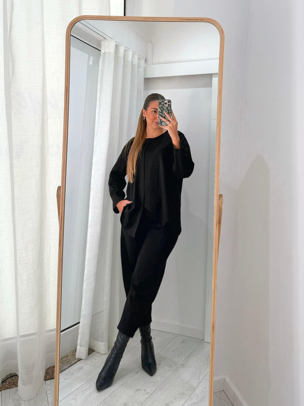 Conjunto Assimétrico Preto