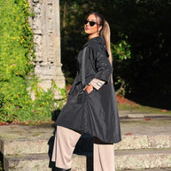 Parka Comprida Hope Preta