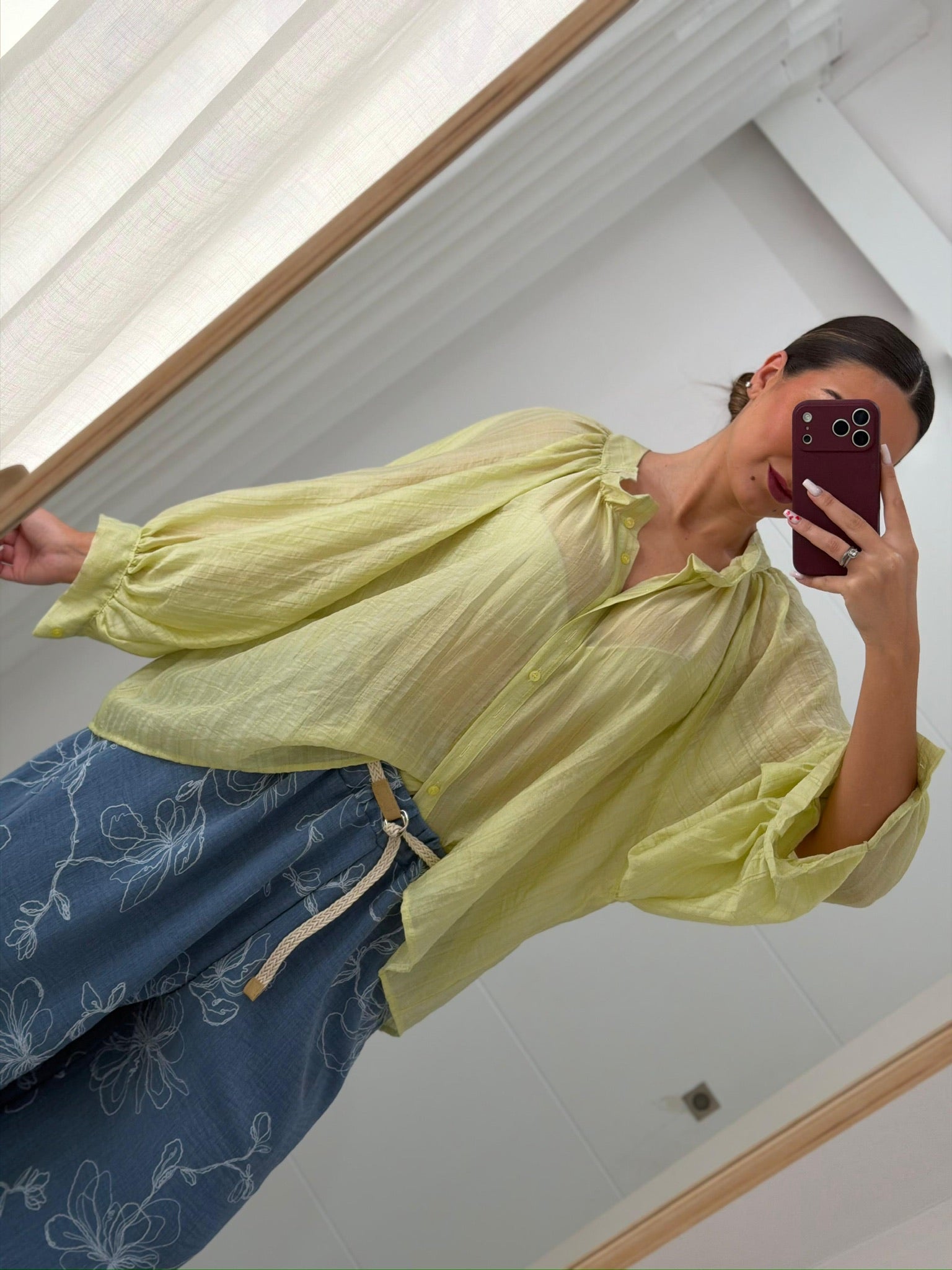 Blusa fluida