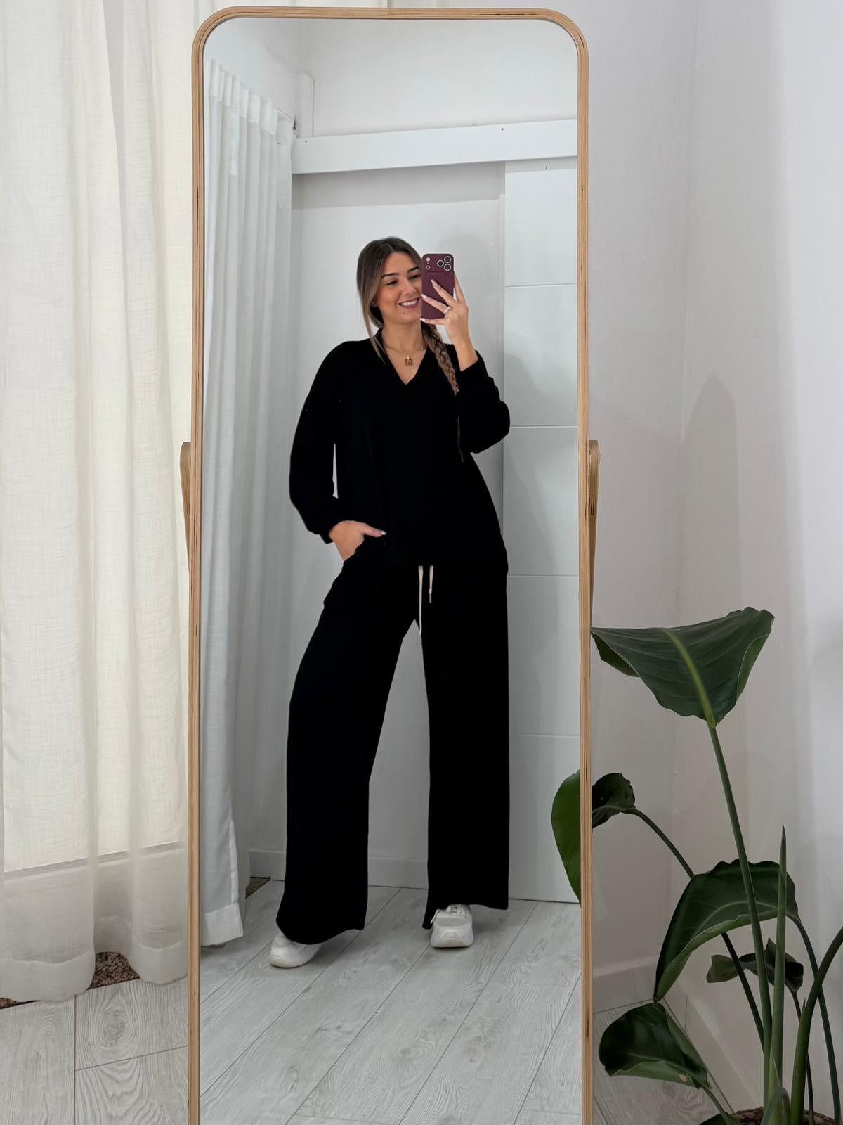 Conjunto Fato de Treino Preto